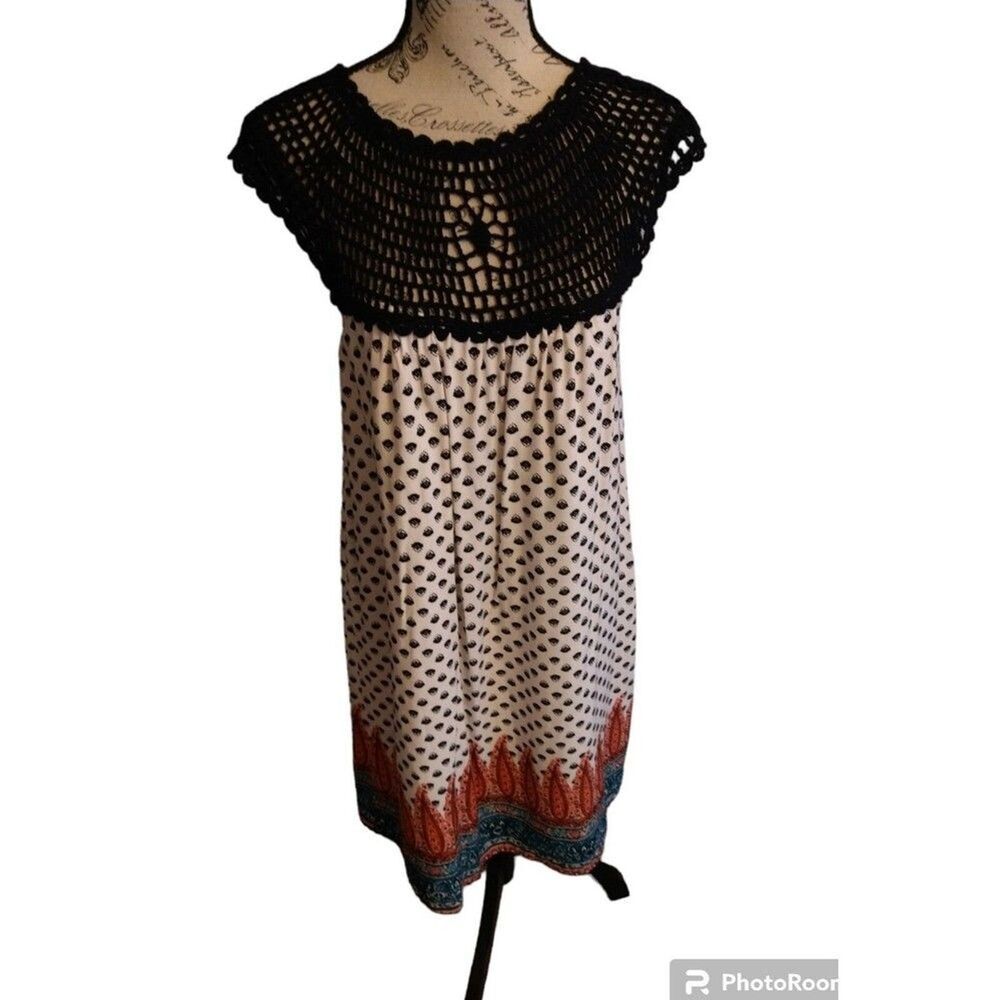 Knox rose Crotchet dress Xs Boho ,Cottage Core,Feminine